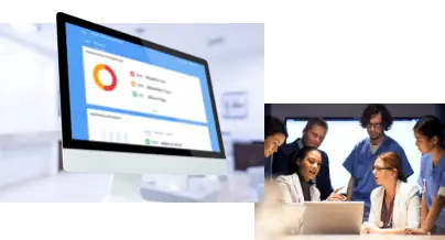 Compliance dashboard monitor, Demo for nurses